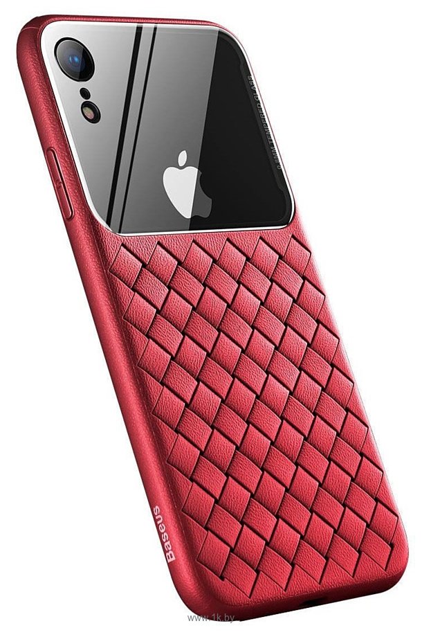 Фотографии Baseus Weaving для iPhone XS (красный)
