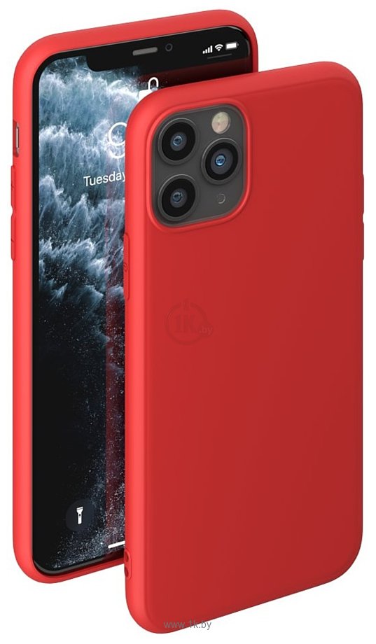 Фотографии Deppa Gel Color Case Basic для Apple iPhone 11 Pro Max (красный)