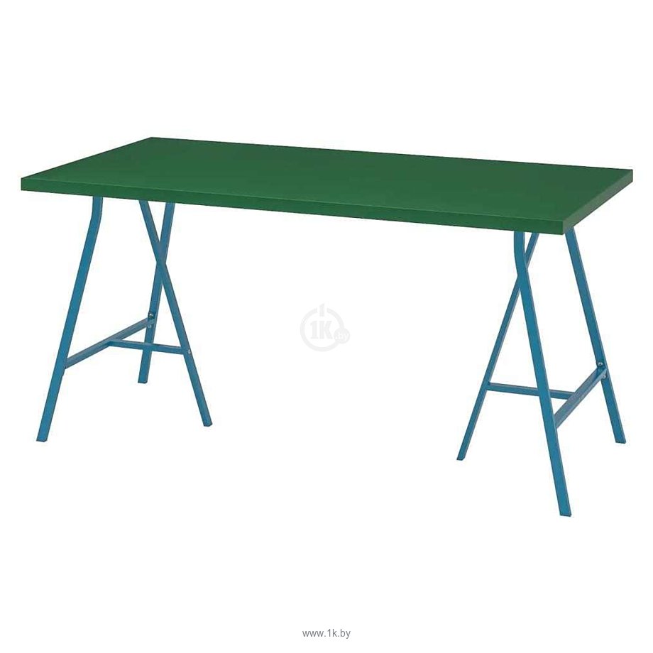 Фотографии Ikea Линнмон/Лерберг (зеленый/синий) 193.310.24