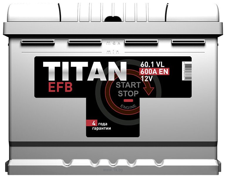 Фотографии Titan EFB 6СТ-60.1 VL (60Ah)