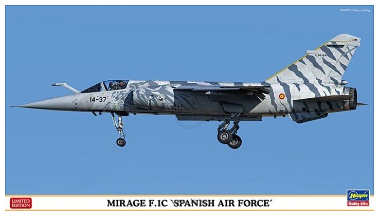 Фотографии Hasegawa Mirage F1C Spanish Air Force Limited Edition 1/72 02204