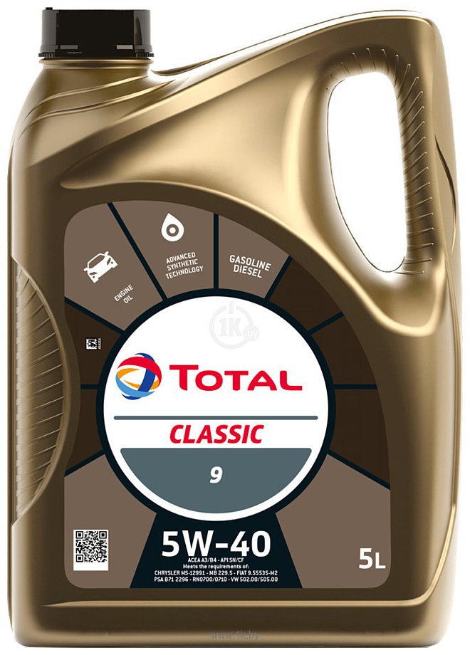 Фотографии Total Classic 9 5W-40 5л