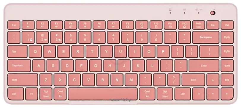 Фотографии Xiaomi Dual Mode Wireless Keyboard XMBXJP01YM pink (без кириллицы)