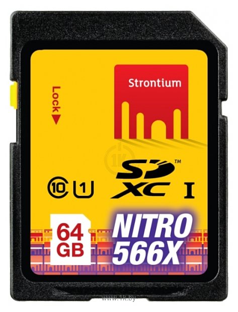 Фотографии Strontium NITRO SDXC Class 10 UHS-I U1 566X 64GB