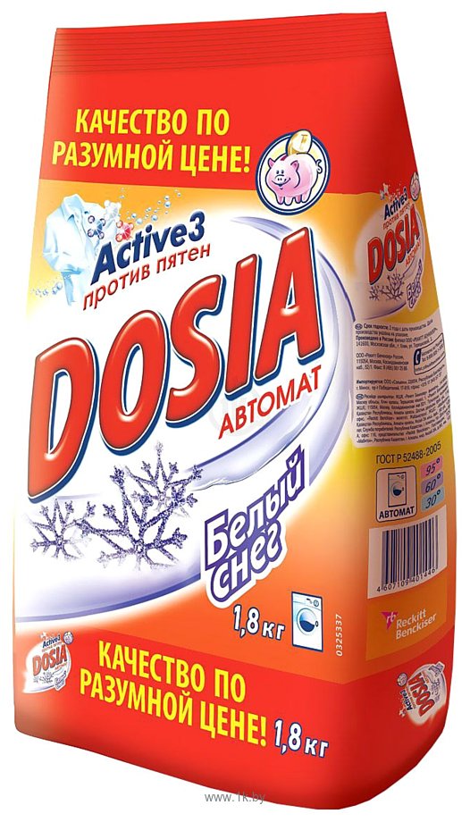 Фотографии Dosia Белый снег 1.8 кг