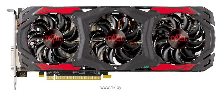 Фотографии PowerColor Radeon RX 570 1320Mhz PCI-E 3.0 4096Mb 7000Mhz 256 bit DVI HDMI HDCP Red Devil