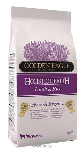 Фотографии Golden Eagle (6 кг) Hypo-allergenic Lamb & Rice 22/12