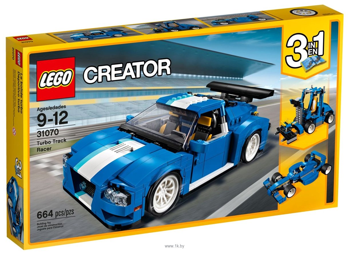 Фотографии LEGO Creator 31070 Гоночный автомобиль