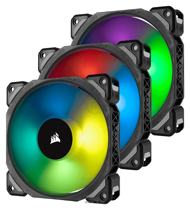 Фотографии Corsair ML120 PRO RGB LED 3 Fan Pack
