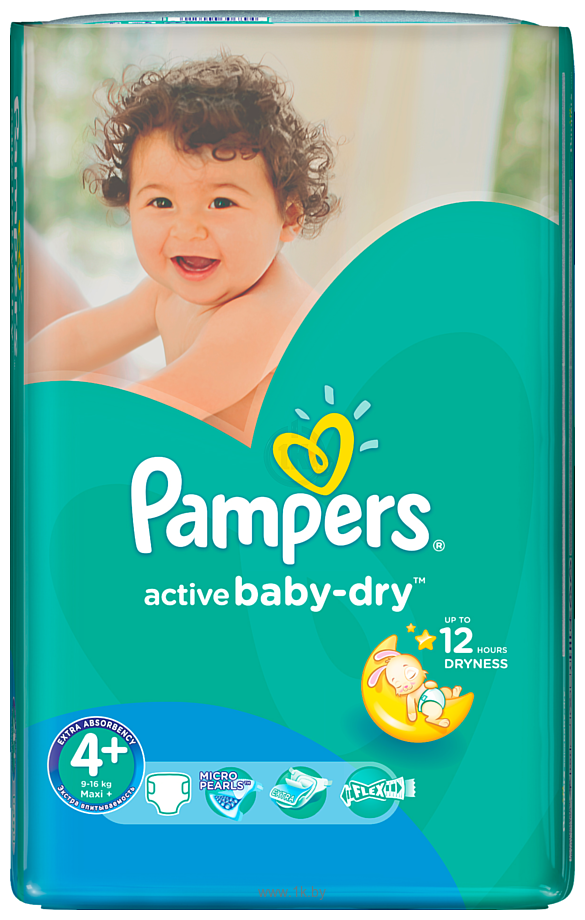 Фотографии Pampers Active Baby-Dry 4+ MaxiPlus (70 шт.)