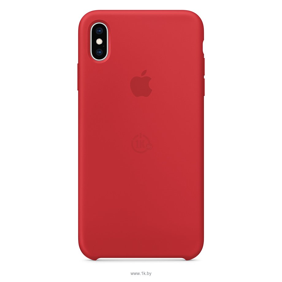 Фотографии Apple Silicone Case для iPhone XS Red