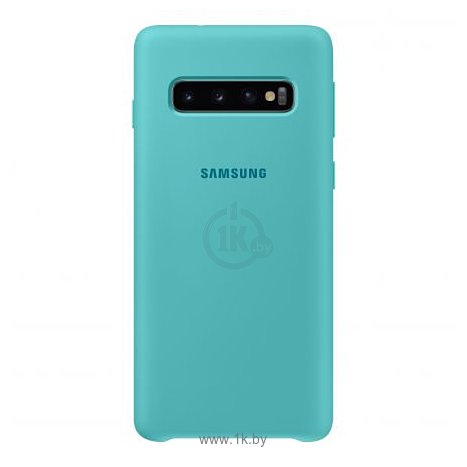 Фотографии Samsung Silicone Cover для Samsung Galaxy S10 (зеленый)