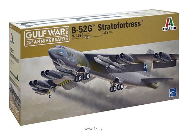 Фотографии Italeri 1378 Американский бомбардировщик B-52G Stratofortress Gulf War