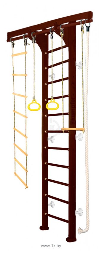 Фотографии Kampfer Wooden Ladder Wall Высота 3 (шоколадный)
