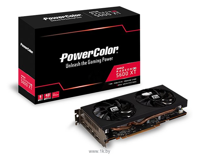 Фотографии PowerColor Radeon RX 5600 XT 6144MB (AXRX 5600 XT 6GBD6-3DHV2/OC)