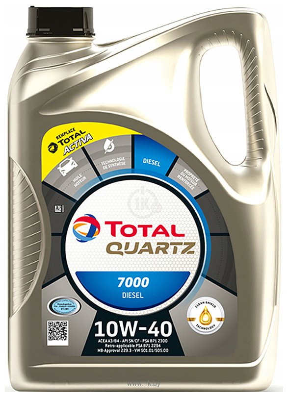 Фотографии Total Quartz Diesel 7000 10W-40 4л