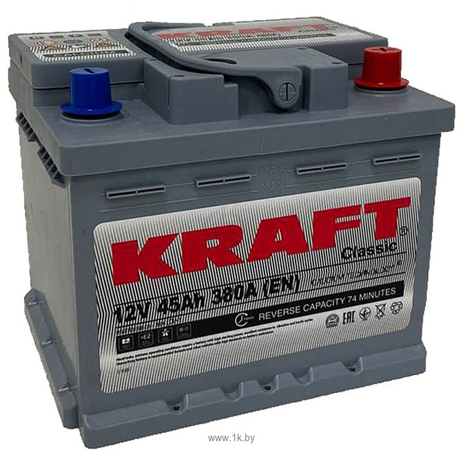 Фотографии KRAFT Classic 45 R+ (45Ah)