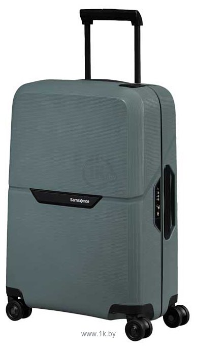 Фотографии Samsonite Magnum Eco Petrol Grey 55 см (4 колеса)