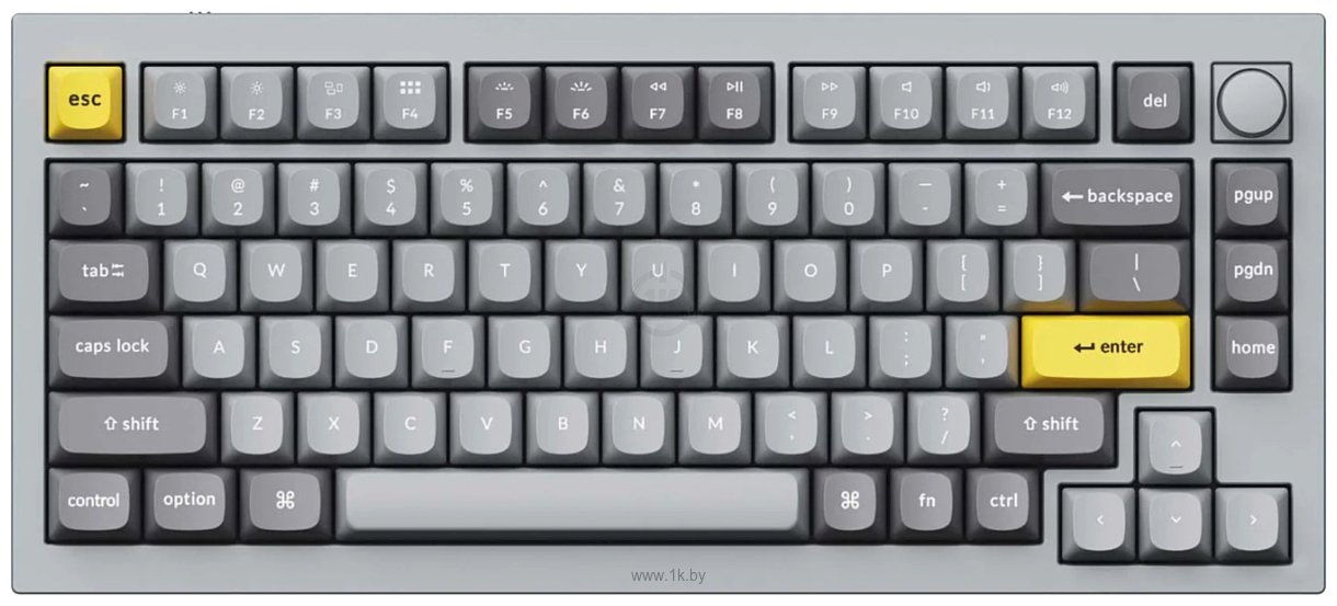 Фотографии Keychron Q1 V2 RGB Q1-N2-RU Gateron G Pro Blue