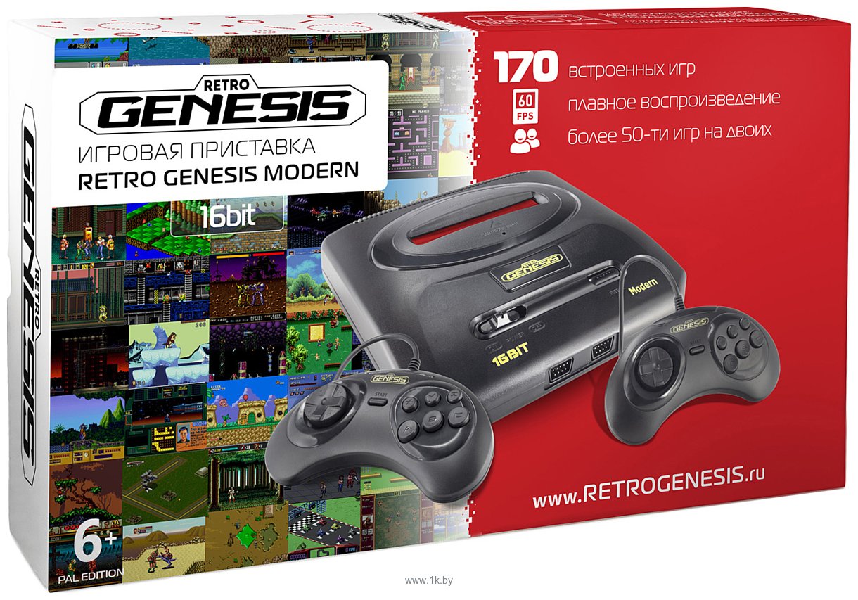 Фотографии Retro Genesis Modern PAL Edition (170 игр)