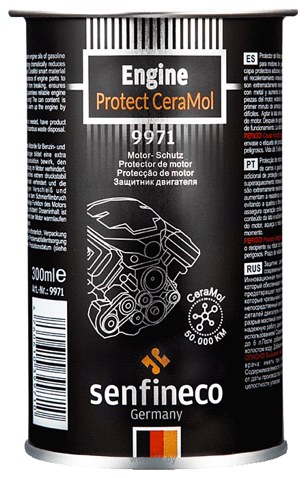 Фотографии Senfineco Защитник двигателя Engine Protect CeraMol 300ml 9971