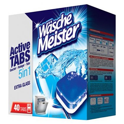 Фотографии Wasche Meister Active Tabs 5 in 1 (40 tabs