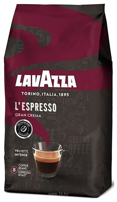 Фотографии Lavazza L'Espresso Gran Crema в зернах 1000 г