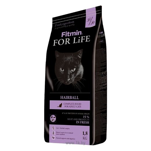 Фотографии Fitmin (1.8 кг) Cat For Life Hairball