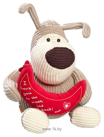 Фотографии Boofle Собачка с полумесяцем I love you (25 см) (401416)