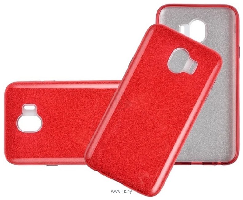 Фотографии Case Brilliant Paper для Samsung Galaxy J4 (красный)