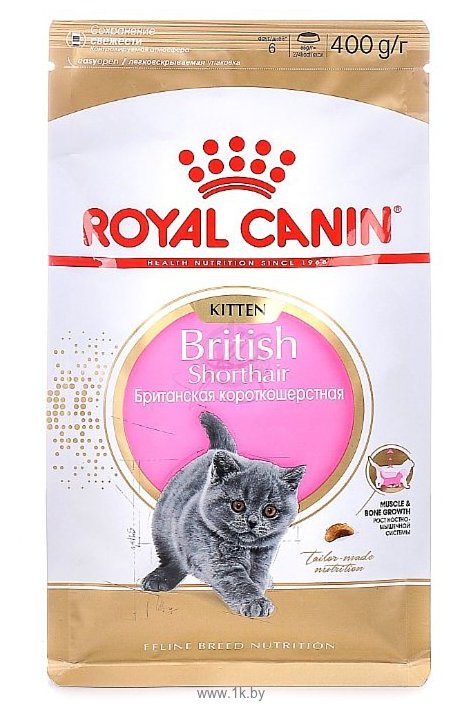 Фотографии Royal Canin (0.4 кг) British Shorthair Kitten
