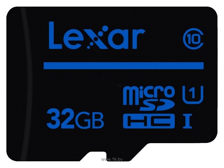 Фотографии Lexar microSDHC Class 10 UHS Class 1 32GB