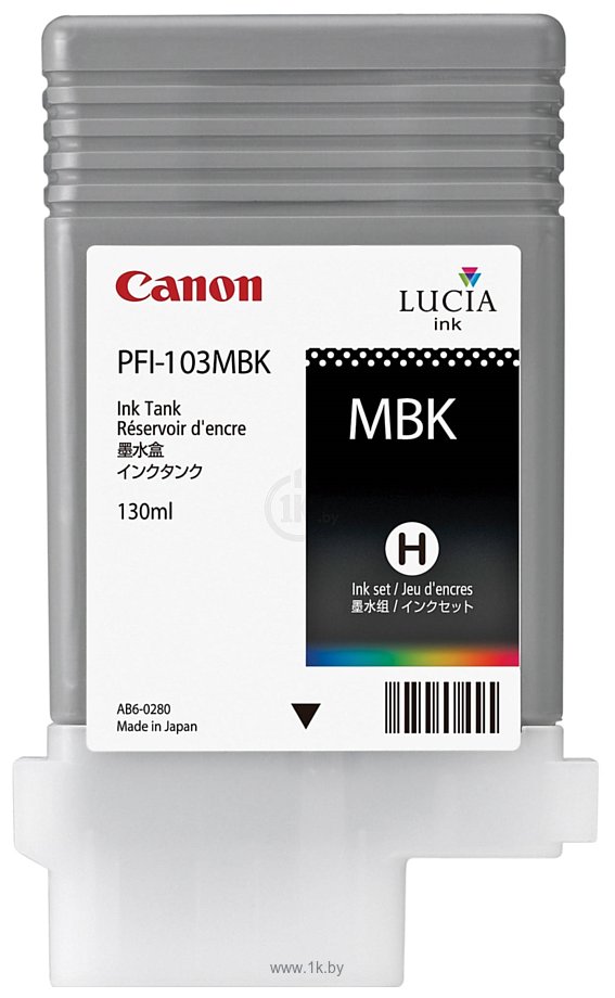 Фотографии Canon PFI-103MBK