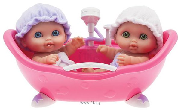 Фотографии JC Toys Lil' Cutsies Twin Dolls in Bath (16980)