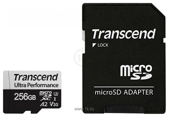Фотографии Transcend microSDXC TS256GUSD340S 256GB + SD adapter