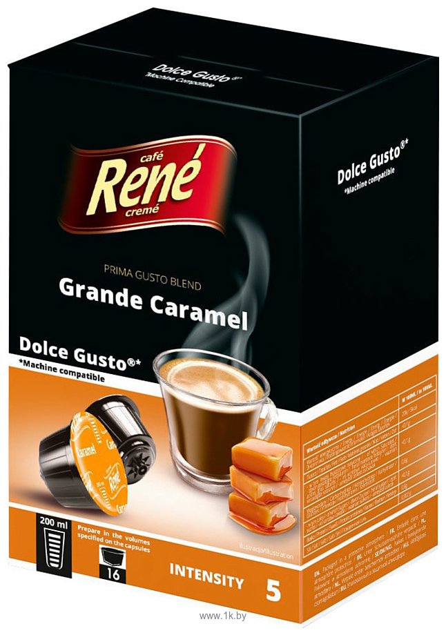 Фотографии Rene Dolce Gusto Grande Caramel 16 шт