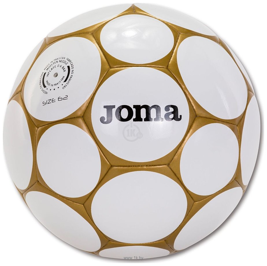 Фотографии Joma Sala Game T62 400530.200 (4 размер, белый/золотистый)