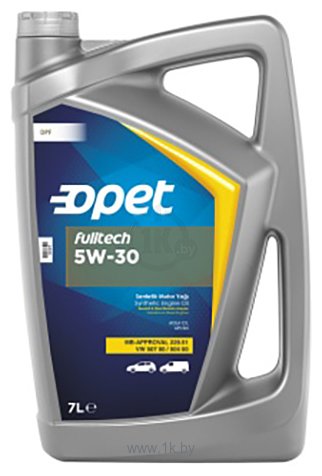 Фотографии Opet Fulltech 5W30 7л