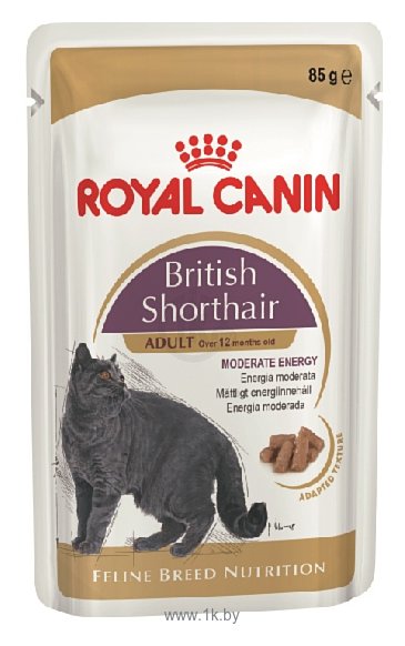 Фотографии Royal Canin (0.085 кг) 6 шт. British Shorthair Adult (в соусе)