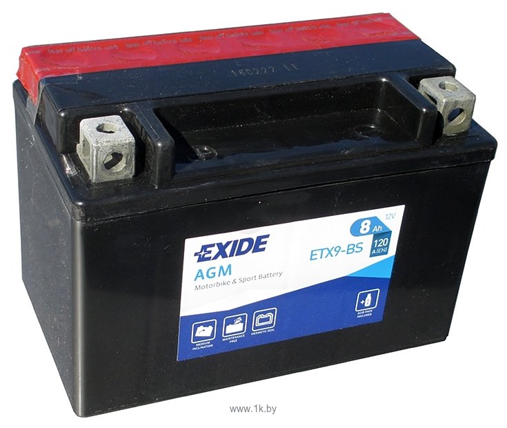 Фотографии Exide ETX9-BS (8Ah)