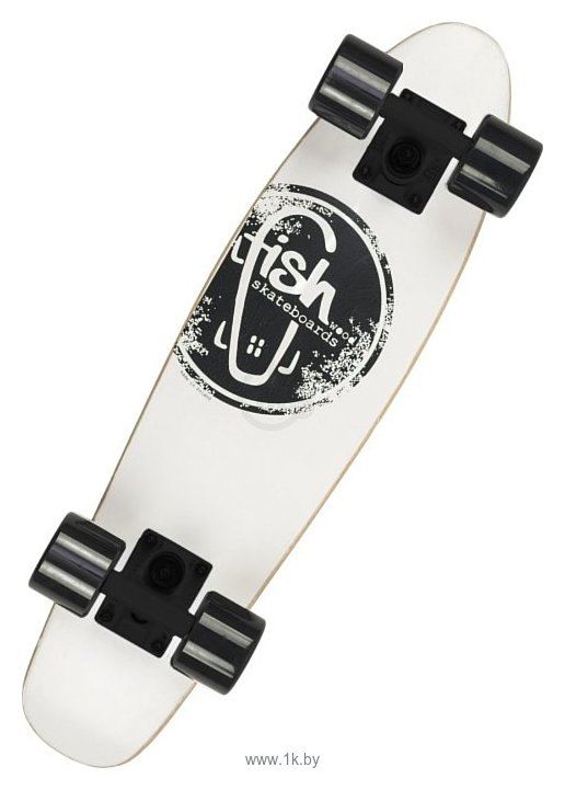Фотографии Fish Skateboards Wood White Logo