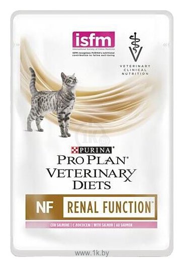 Фотографии Pro Plan Veterinary Diets Feline NF Renal Function Salmon pouch (0.085 кг) 1 шт.