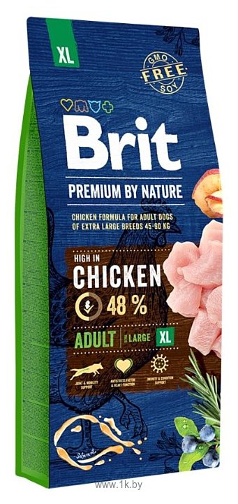 Фотографии Brit (18 кг) Premium by Nature Adult XL