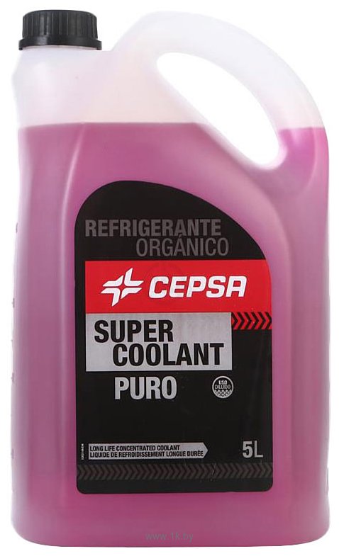 Фотографии CEPSA Super Coolant Puro 5л