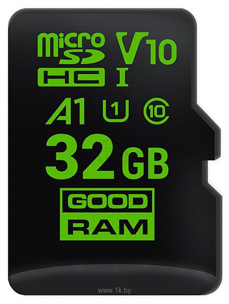 Фотографии GOODRAM microSDHC (Class 10) UHS-I 32GB [M1A0-0320R11-A1]