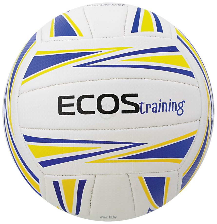 Фотографии Ecos Training 998196 (5 размер, белый/синий/желтый)