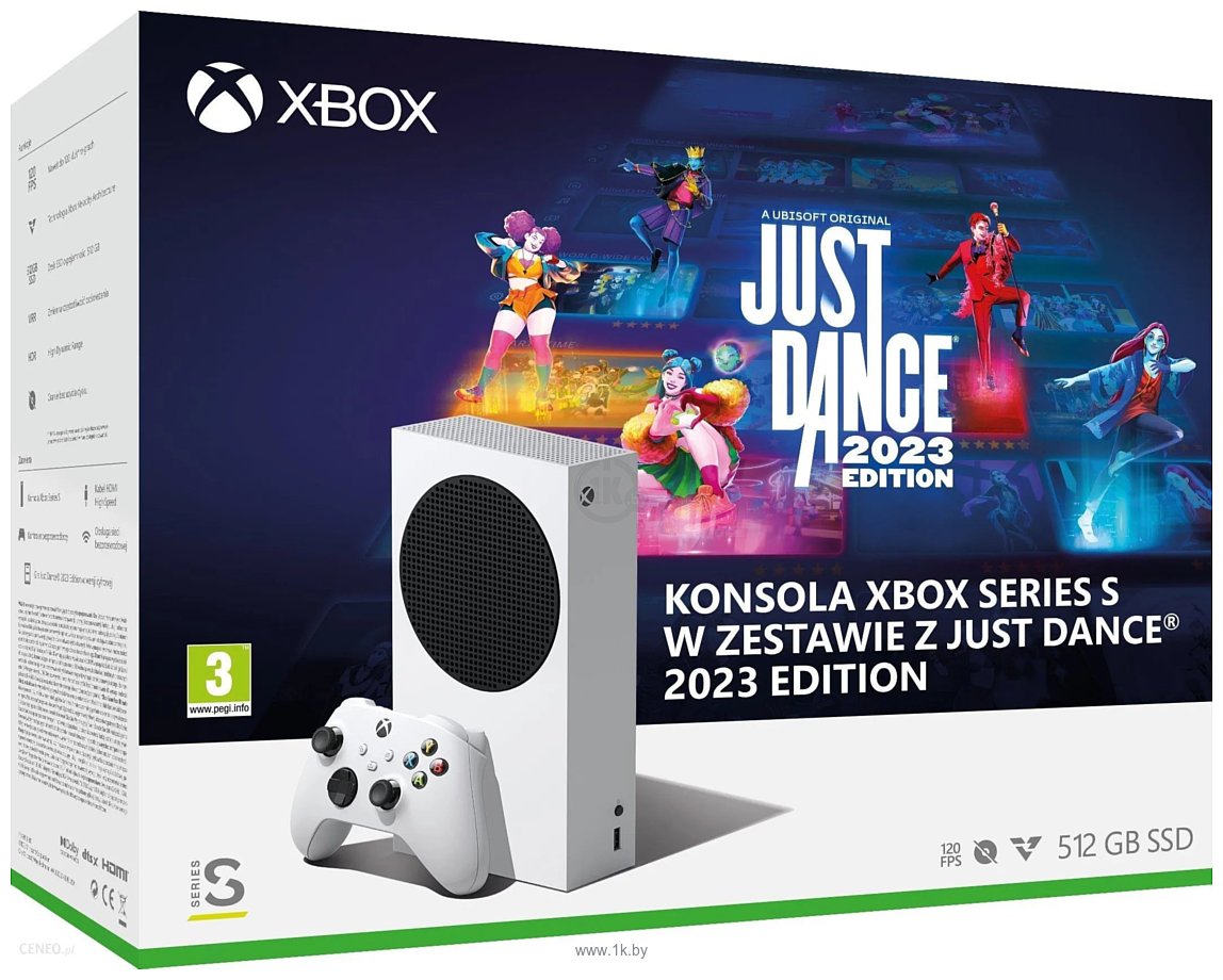 Фотографии Microsoft Xbox Series S Fortnite + Just Dance 2023