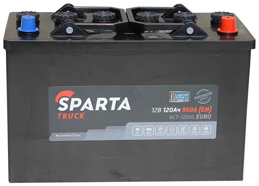 Фотографии Sparta Truck 6CT-120VL Euro 950A (120Ah)