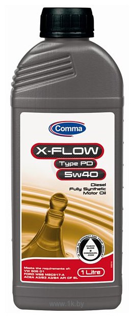 Фотографии Comma X-Flow Type PD 5W-40 1л
