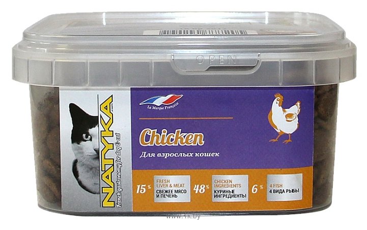 Фотографии Natyka Chicken for cats (0.3 кг)